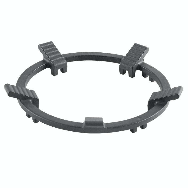 Gas Stove Anti-Slip Rack Cast Iron Anti-Slip Wok Support Ring(Black)