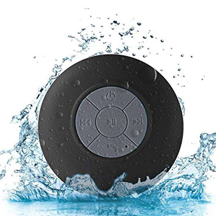 BTS-06 Mini Waterproof IPX4 Bluetooth V2.1 Speaker, Support Handfree Function(Black)