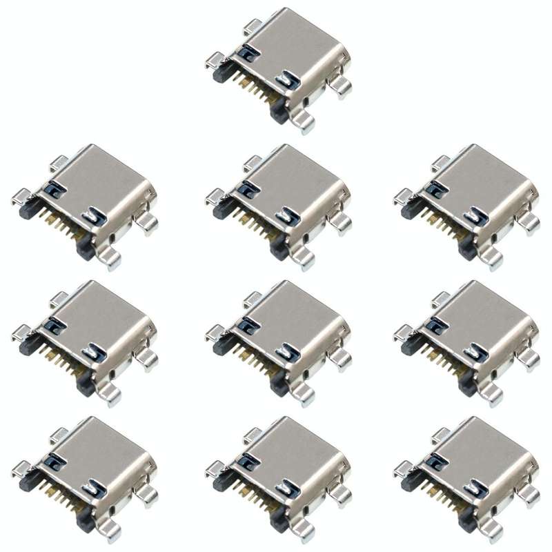 10pcs Charging Port Connector for Galaxy Core I8262D I829 I8260 G3815 G3812 G3818 T399 T599