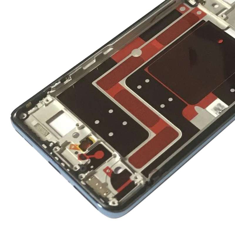 For OnePlus 9 LE2113 LE2111 LE2110 Middle Frame Bezel Plate (Blue)