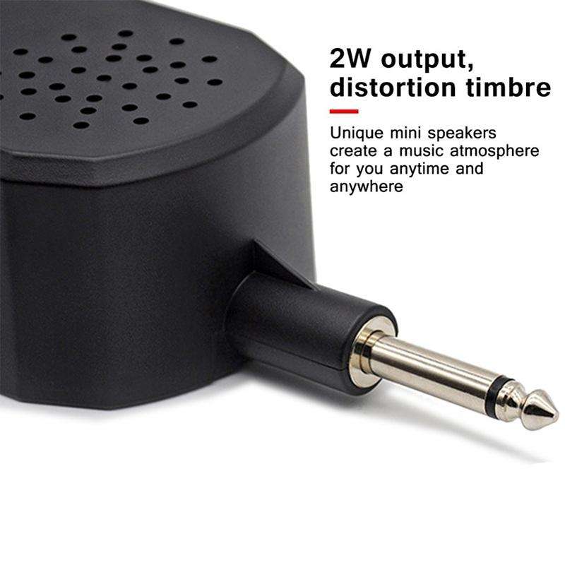 JOYO JA-01 2W Large Volume Guitar Amplifier Mini Portable Electric Guitar Bass Speakers with Dist...