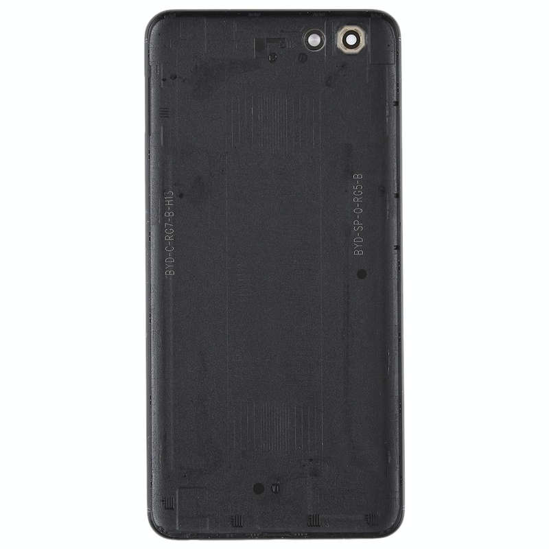 For Vivo Y71 Back Cover with Camera Lens Side Keys (Black)