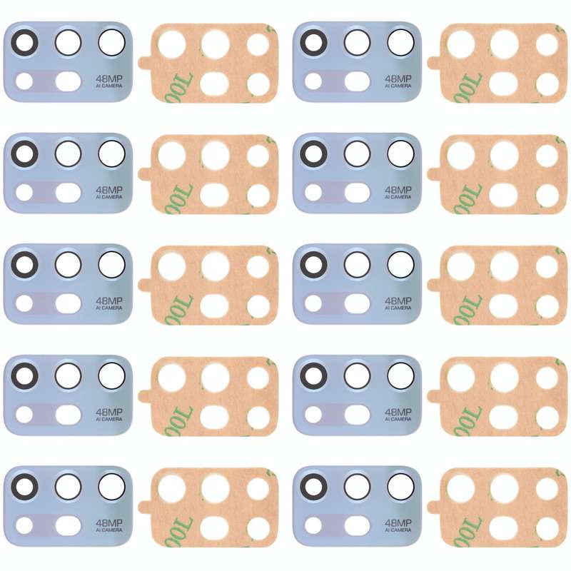 10 PCS Back Camera Lens for Motorola Moto G20 XT2128-1 XT2128-2