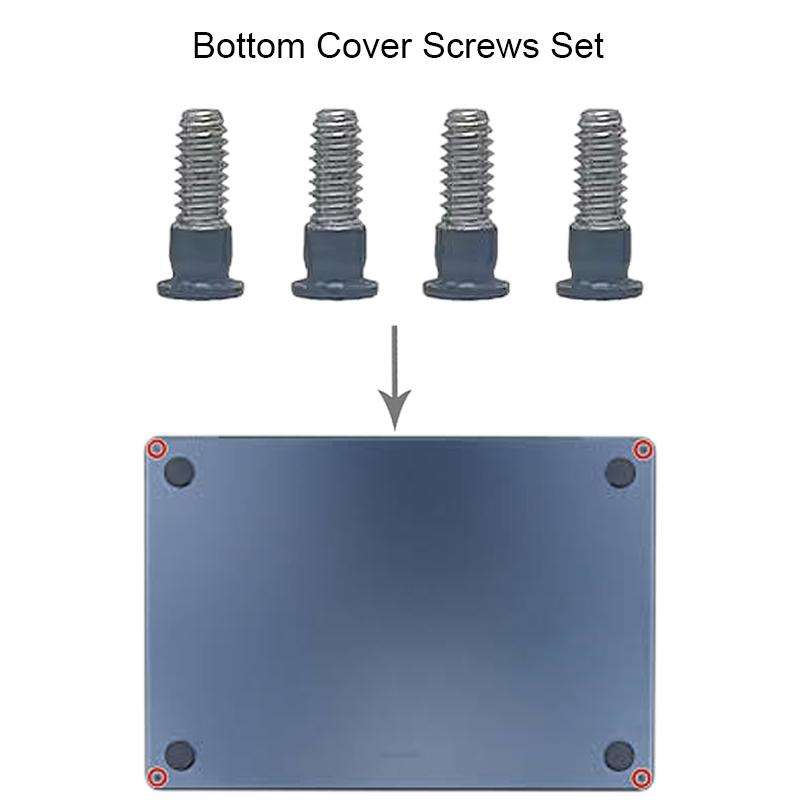 For MacBook Air 15.3 M2 A2941 Bottom Cover Screws Set (Grey)