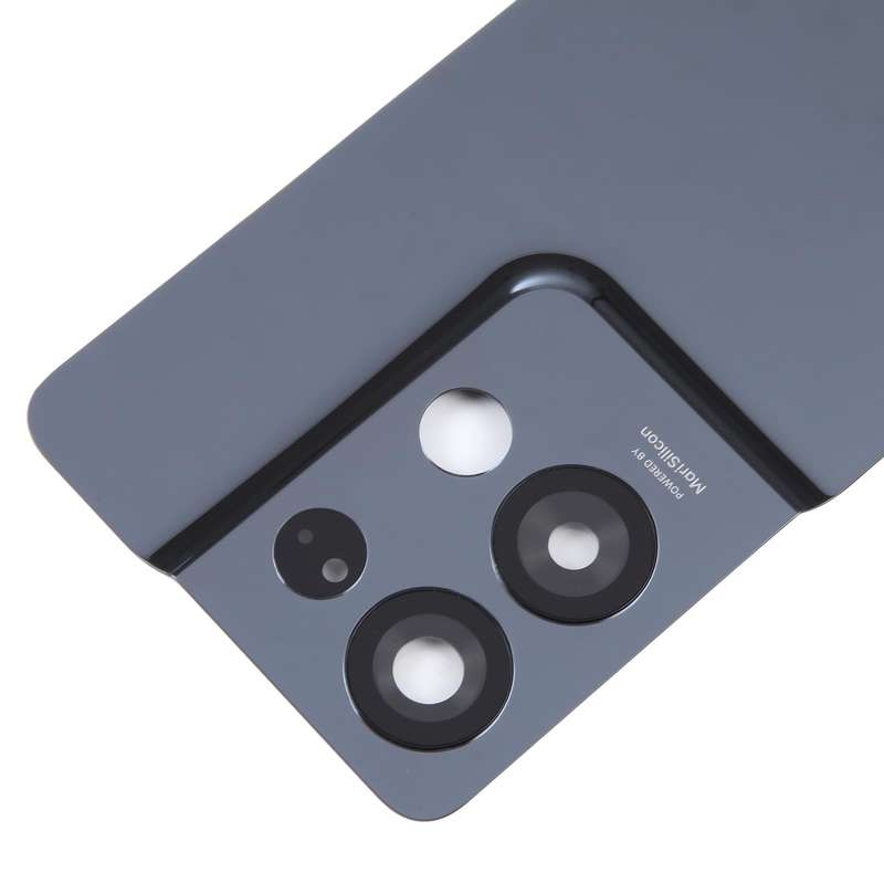 For OPPO Reno8 Pro+ Original Battery Back Cover with Camera Lens Cover(Black)