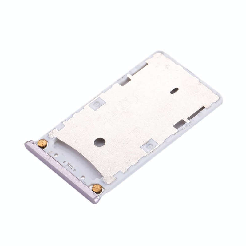 For Xiaomi Redmi 4 SIM & SIM / TF Card Tray(Grey)
