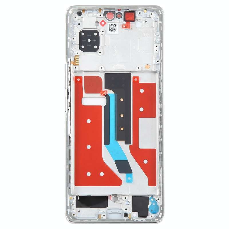 For Honor 80 Pro Front Housing LCD Frame Bezel Plate (Silver)