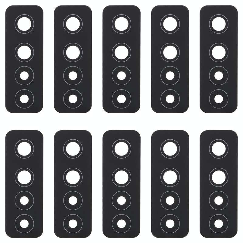 For Tecno Camon 17 Pro CG8 10pcs Back Camera Lens