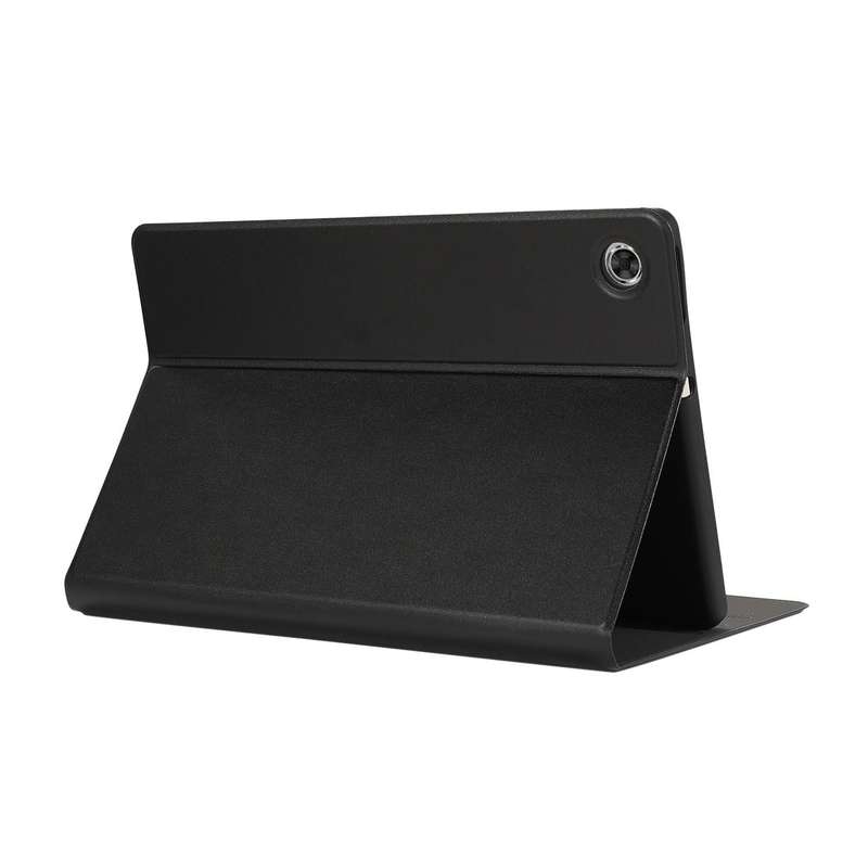 For OPPO Pad Air Voltage Craft Texture TPU Flip Leather Tablet Case(Black)