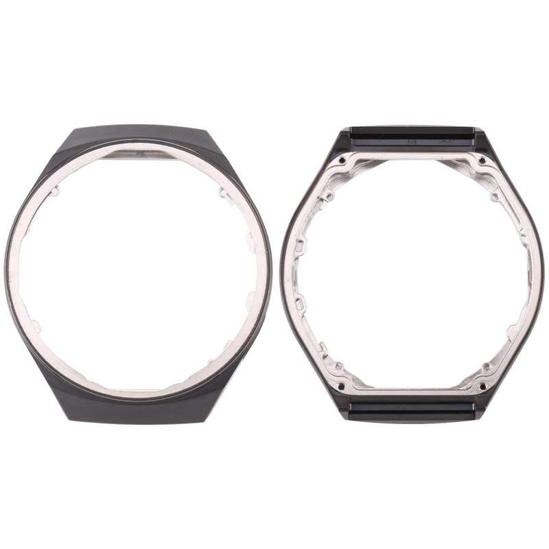 LCD Screen Frame Bezel Plate For Huawei Watch GT 2E HCT-B19(Black)