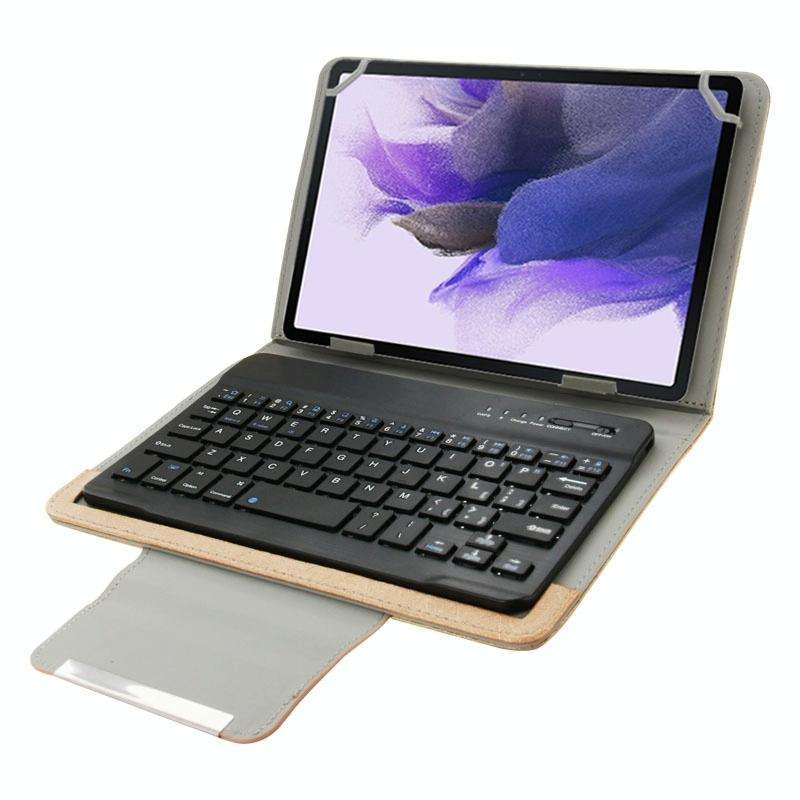 Universal Leather Tablet Case with Separable Bluetooth Keyboard and Holder for 7 inch Tablet PC(B...