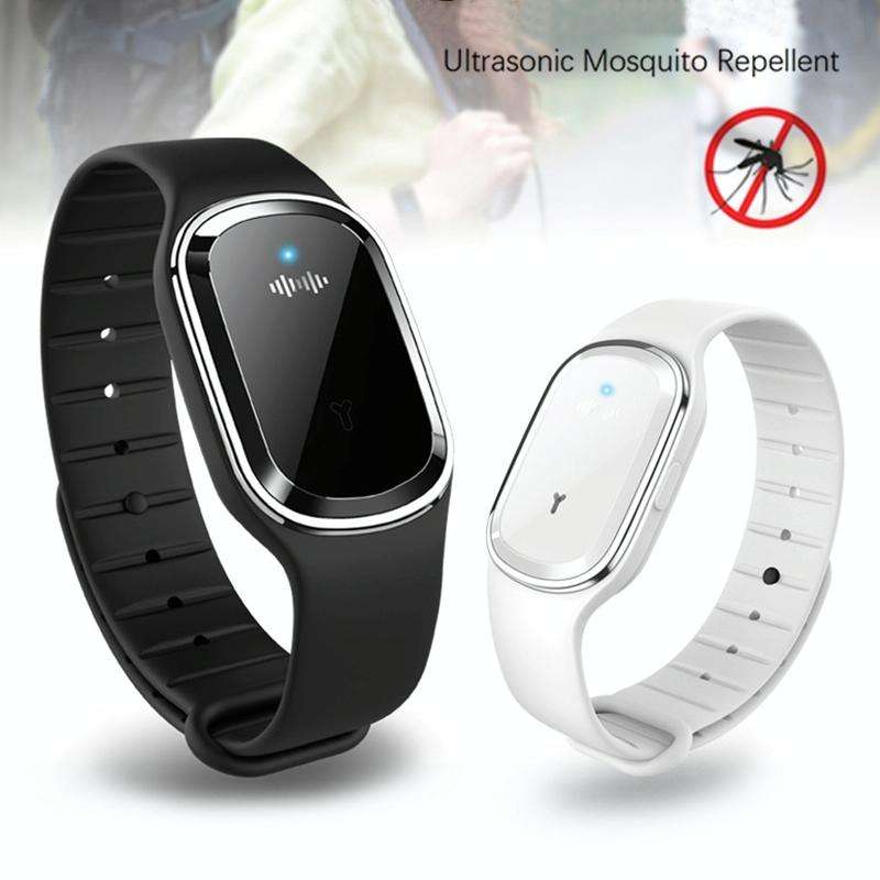 Smart Ultrasonic Mosquito Repellent Bracelet