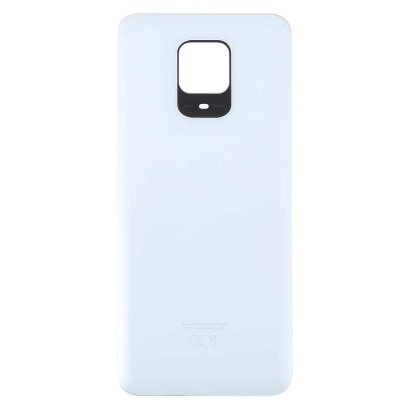 For Xiaomi Redmi Note 9 Pro Max OEM Glass Battery Back Cover(White)