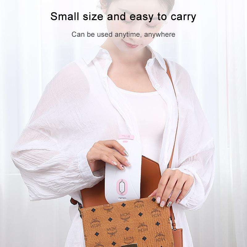 Women Menstrual Cramp Relief Pain Health Care Warm Uterus Belt Heat Moxibustion and Nuan Gongbao ...