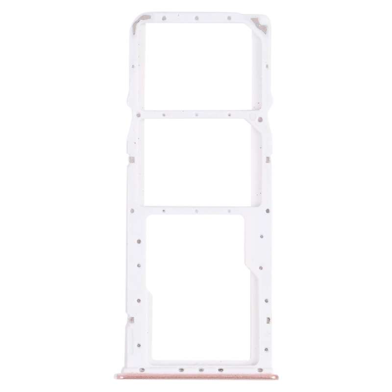 SIM Card Tray + SIM Card Tray + Micro SD Card Tray for Huawei Y9 (2018) (Pink)