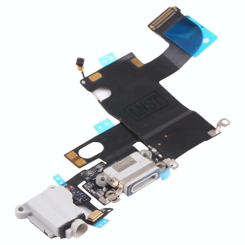 Original Charging Port Flex Cable for iPhone 6 (Light Grey)