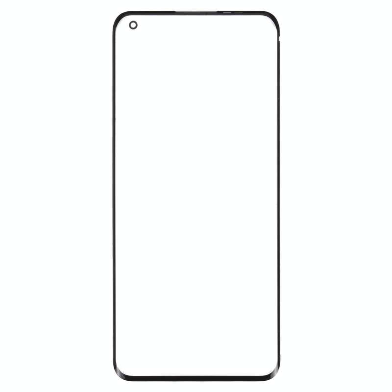 For OnePlus 10 Pro Front Screen Outer Glass Lens with OCA Optically Clear Adhesive (Black)