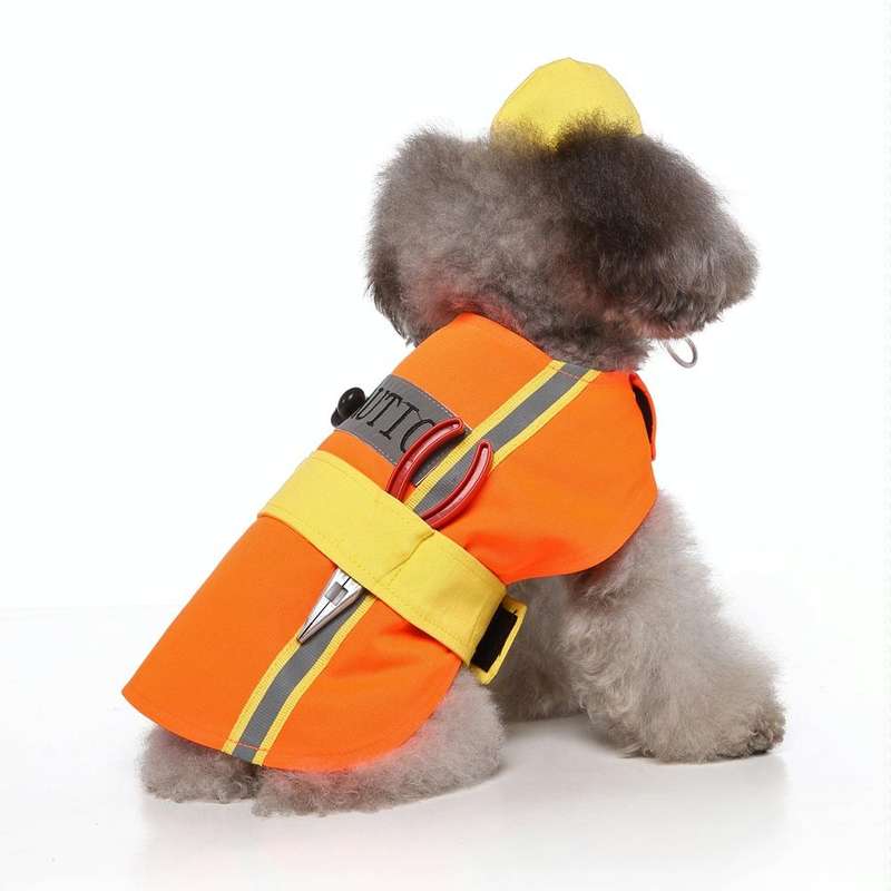 Halloween Christmas Day Pets Dress Up Clothes Pet Funny Clothes, Size: XL(SDZ136 Engineering Cloth)