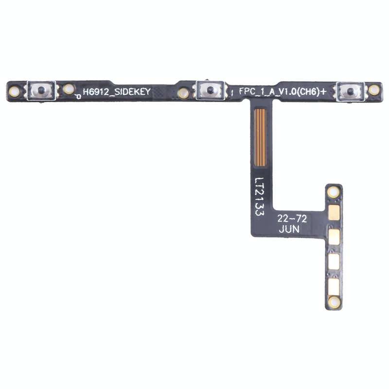 For Tecno Camon 18 P OEM Power Button & Volume Button Flex Cable