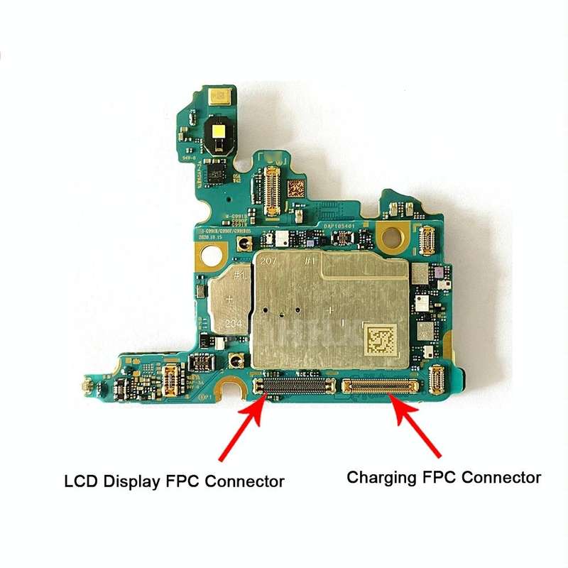 For Samsung Galaxy S21 SM-G990 10pcs LCD Display FPC Connector On Motherboard