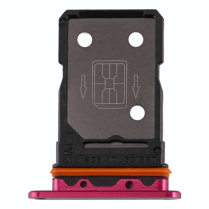 For OPPO Reno3 Pro 5G / Find X2 Neo SIM Card Tray(Rose Red)
