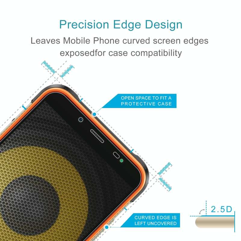 For Ulefone Power Armor 16 Pro 10 PCS 0.26mm 9H 2.5D Tempered Glass Film
