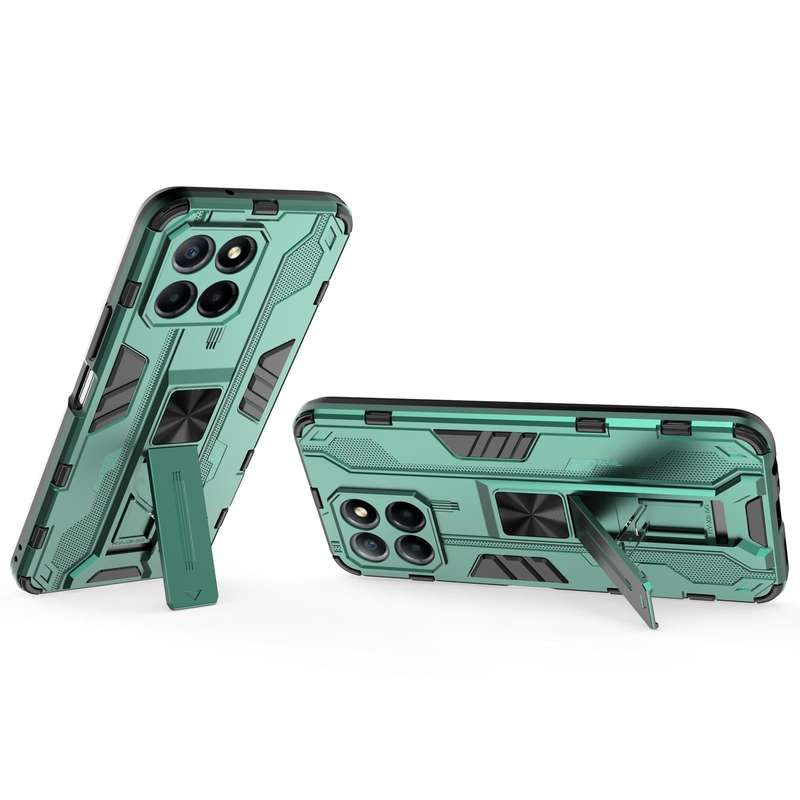 For Honor X8 5G Supersonic PC + TPU Shock-proof Protective Phone Case(Green)