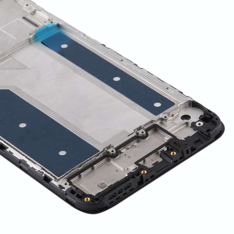 Middle Frame Bezel Plate for LG Q61 (Black)