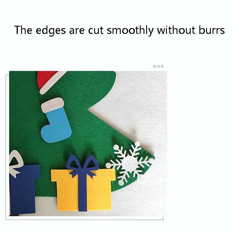 Handmade Felt Christmas Tree Decoration Children DIY Christmas Decorations, Style: Dress-up 2