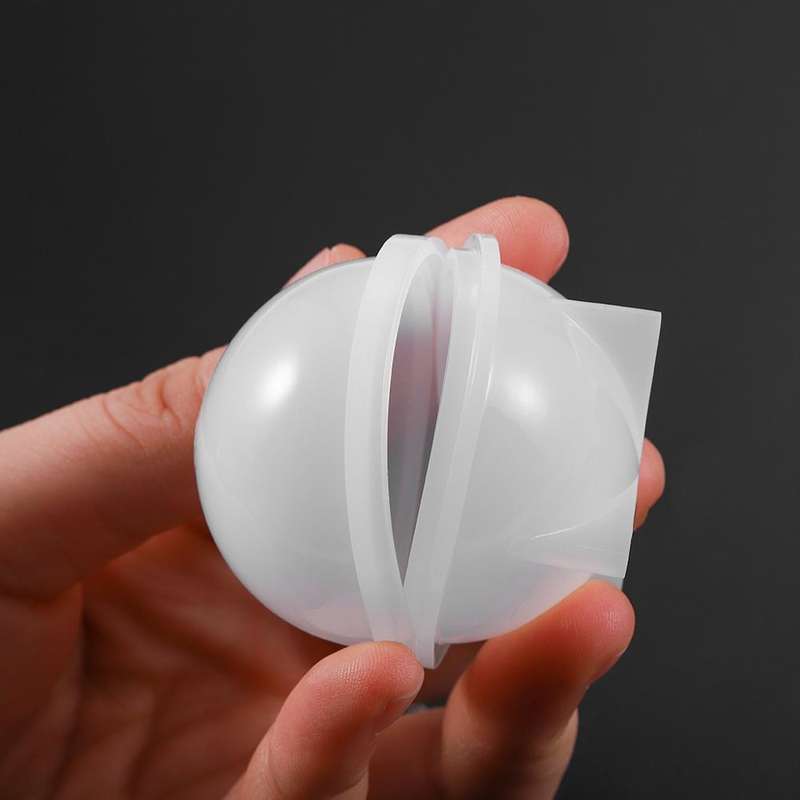 4 PCS 50mm Crystal Epoxy Ball Silicone Mould DIY Handmade Jewelry Sphere Making Mould
