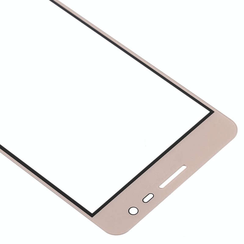 For Samsung Galaxy J3 Pro / J3110 10pcs Front Screen Outer Glass Lens (Gold)
