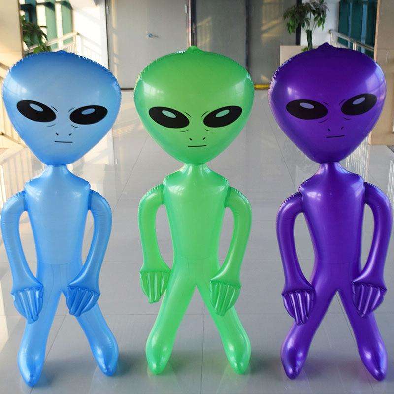 Balloon Model Photography Props Inflatable Alien KTV Bar Doll Balloon Halloween Party Doll Balloo...