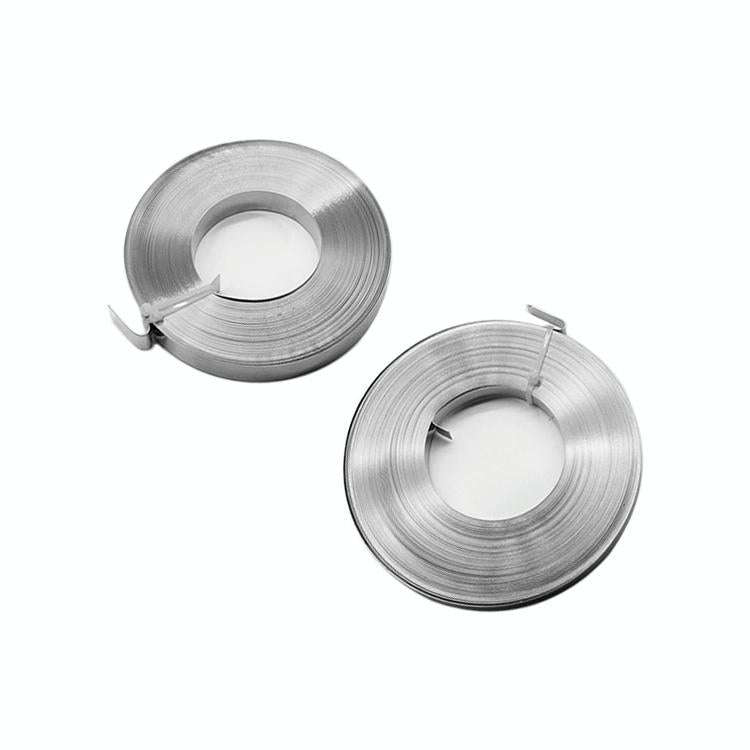 30m 304 Stainless Steel Wire Tray Oil Pipe Tie with Hoop, Size: 7.90.25mm