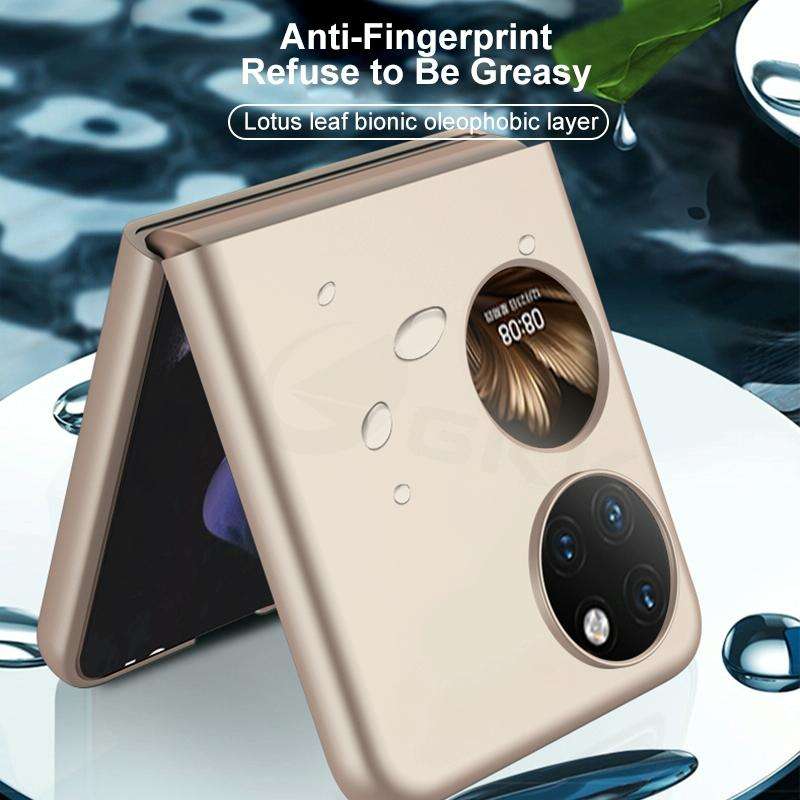 For Huawei P50 Pocket GKK Ultra-thin Full Coverage PC Phone Case(Gold)