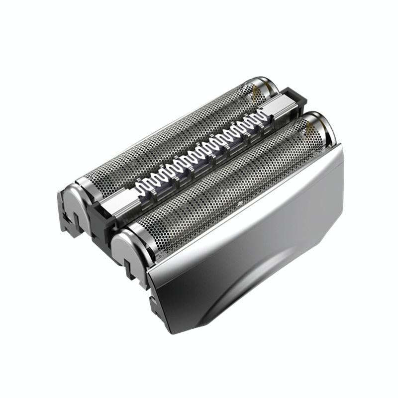 For BRAUN 70S Electric Shaver Silver Mesh Cutter Head Upgraded Version, Style: Without Words(Plas...