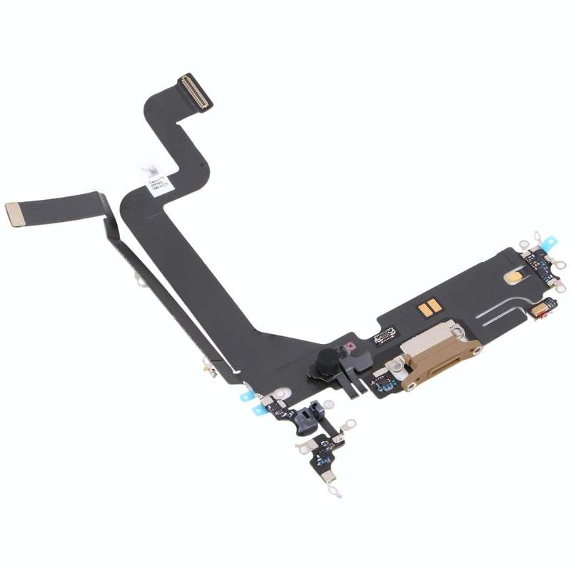 For iPhone 14 Pro Max Original Charging Port Flex Cable (Gold)