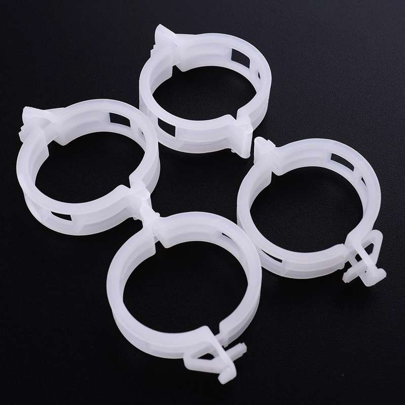 500 PCS 25mm Plastic Fixed Tie Clip Hanging Crane Folder Vines Plant Fixed Clip