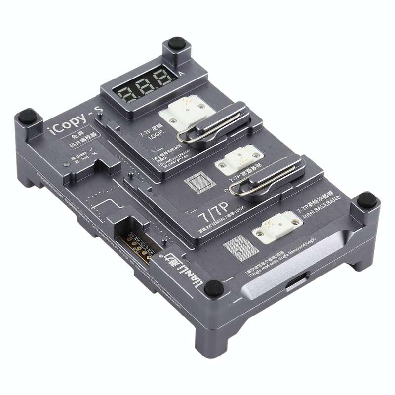 Qianli iCopy-S Double Sided Chip Test Stand 4 in1 Logic Baseband EEPROM Chip Non-removal For iPho...