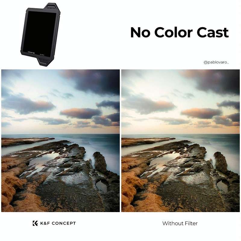 K&F CONCEPT SKU.1872 Full Color ND8 Square Filter Waterproof ND Filter