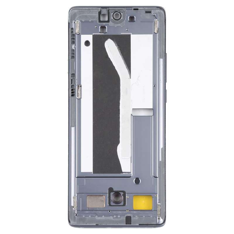 Original Front Housing LCD Frame Bezel Plate for TCL 20 Pro 5G (Black)
