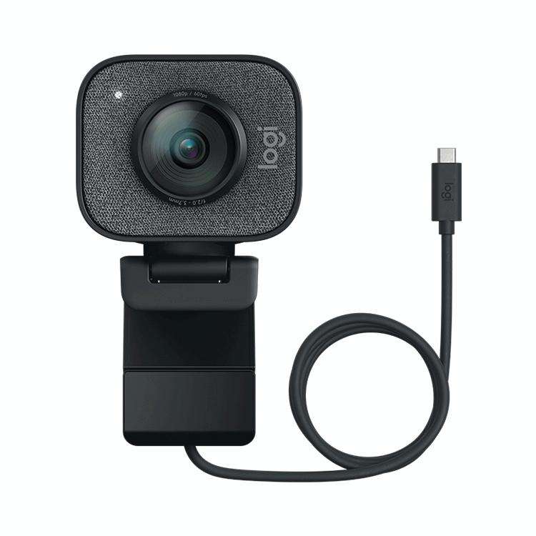 Logitech StreamCam Full HD 1080P / 60fps Auto Focus USB-C / Type-C Port Live Broadcast Gaming Web...
