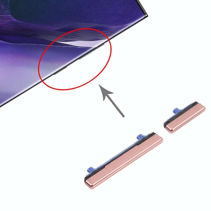 For Samsung Galaxy Note20 Ultra Power Button and Volume Control Button(Bronze)