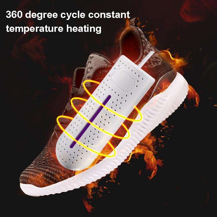 10W Household Shoe Dryer Shoe Deodorant Shoe Dryer Smart Timed Folding Shoe Baker Socks Dryer Wit...