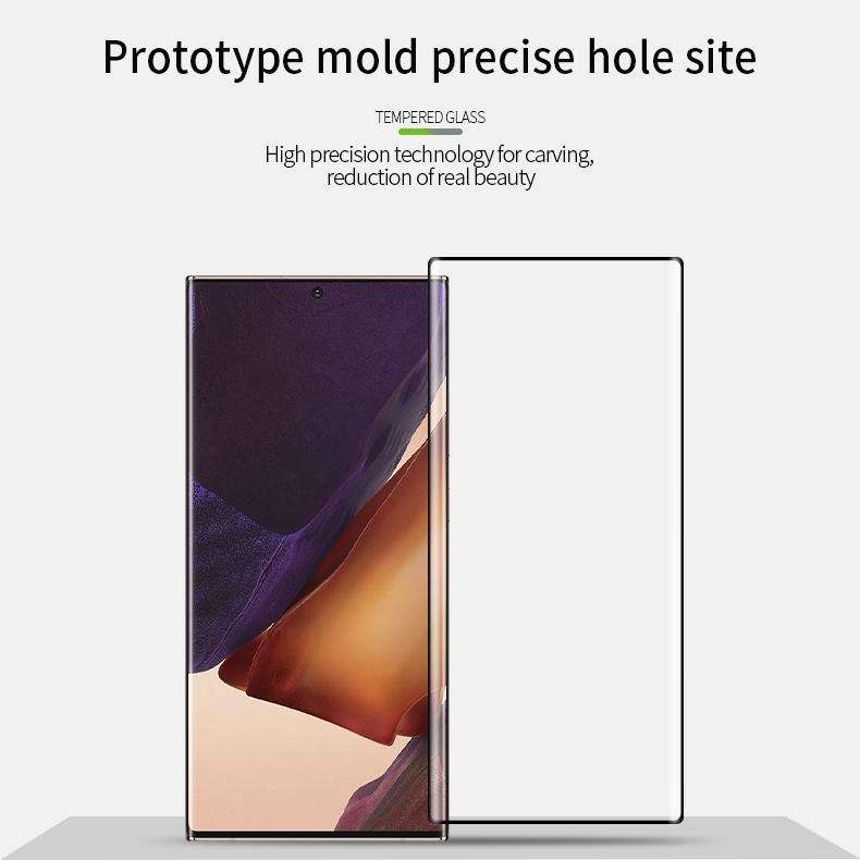 For Samsung Galaxy Note20 Ultra PINWUYO 9H 3D Hot Bending Tempered Glass FilmUltrasonic fingerpri...