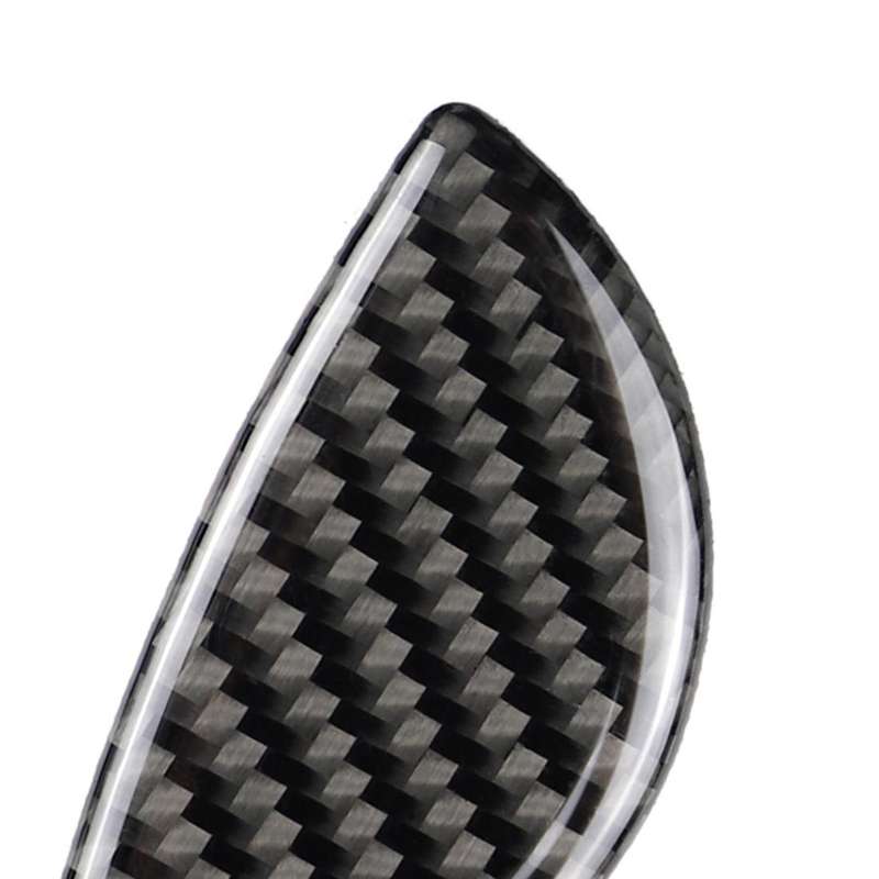 4 PCS Car F Chassis Door Handle Carbon Fiber Decorative Sticker for BMW Mini Cooper Clubman Count...