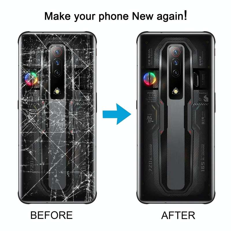 For ZTE nubia Red Magic 7S Battery Back Cover(Dark Knight)