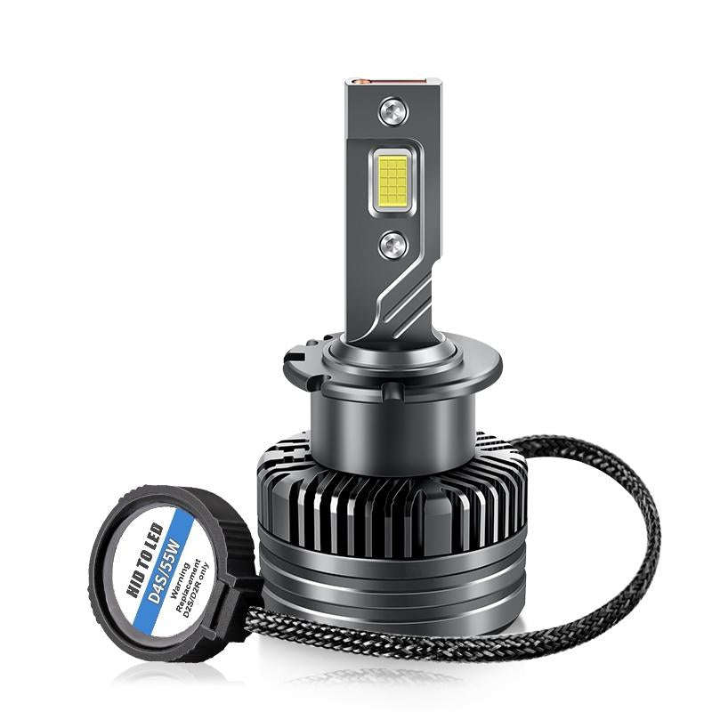 P15 1 Pair D2S / D2R DC10-32V / 35W / 6000K / 4000LM IP68 Waterproof Car LED Headlight