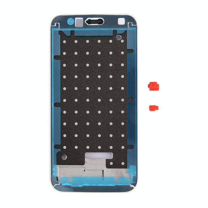 For Huawei G8 Front Housing LCD Frame Bezel Plate(White)