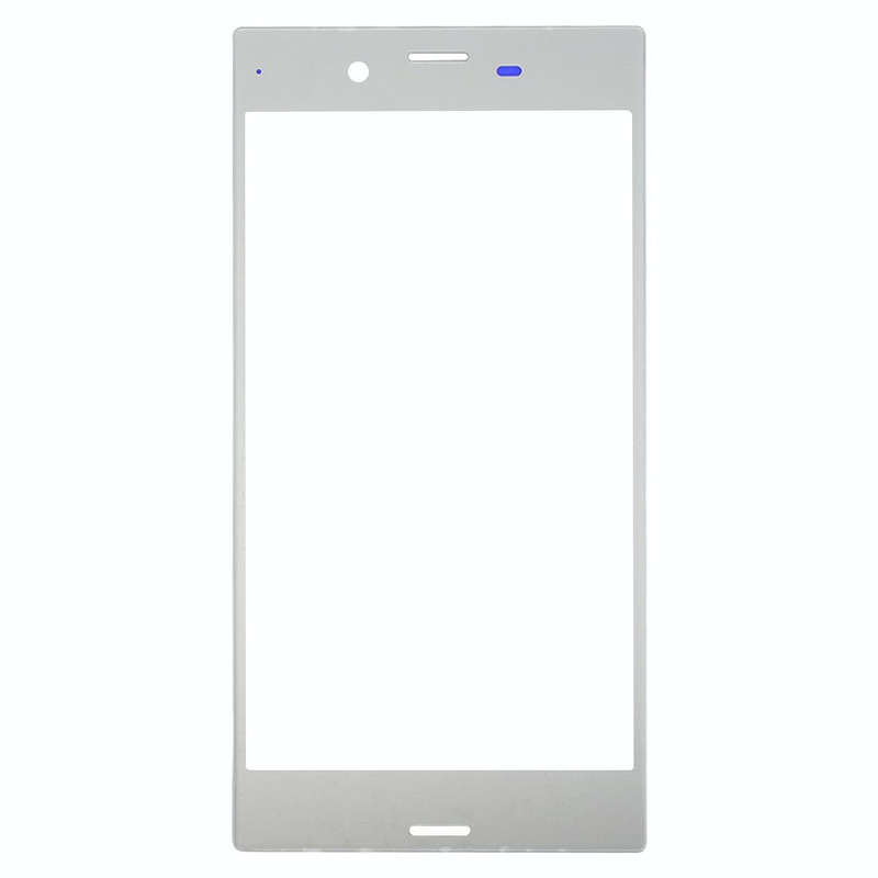 Front Screen Outer Glass Lens for Sony Xperia XZ(Silver)