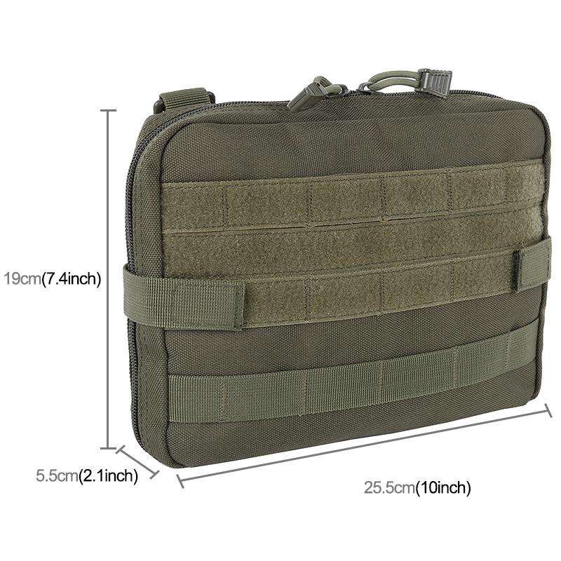 Outdoor Camping Multifunctional Storage Bag Hiking Equipment Organizer(ArmyGreen)